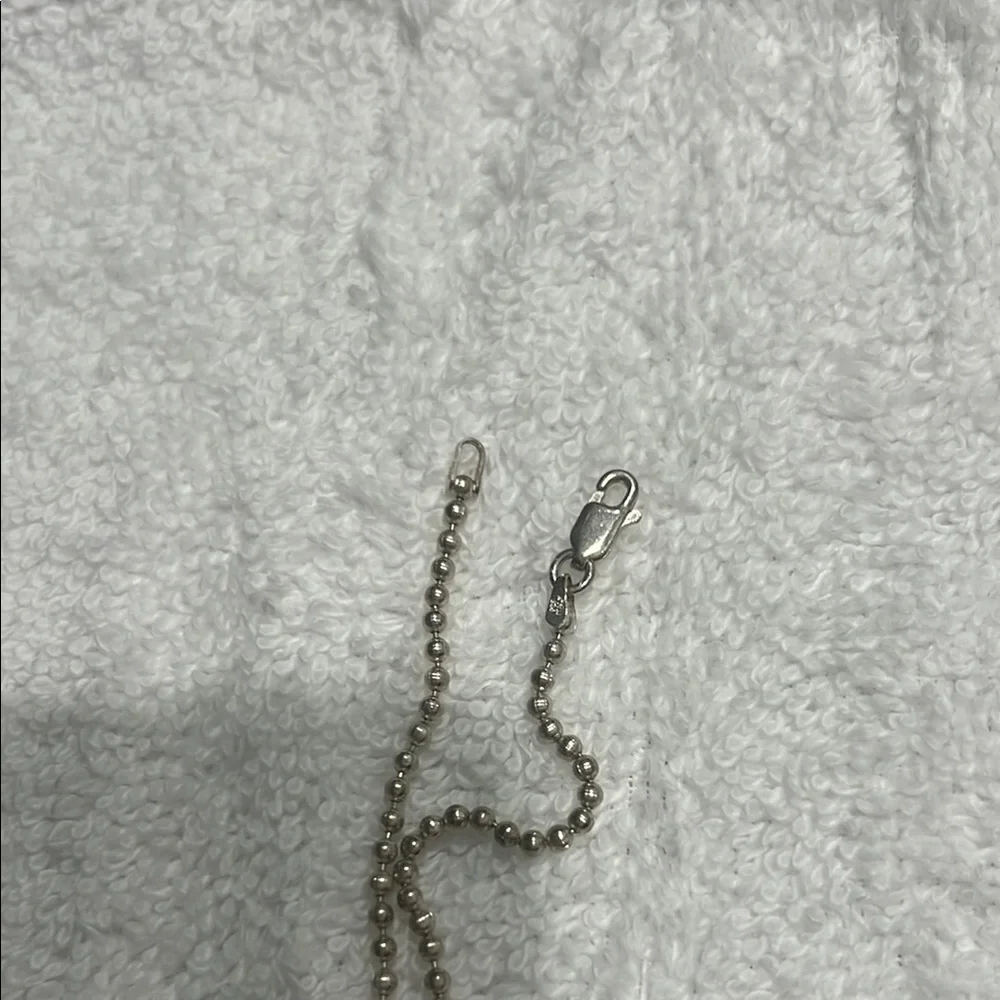 Silver Square Pendant with Cartoon Character - Picture 6 of 6